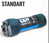 (Dry Monster) ПОЛОТЕНЦЕ 50*60 см "СТАНДАРТ", МОРСКАЯ ВОЛНА микрофибра