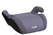Бустер детский 22-36кг. SIGER "МякишПлюс" серый, гр.III, 6-12 лет