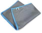 (Dry Monster) САЛФЕТКА 30*40 см микрофибра для стекол "Рыбья чешуя" СЕРЫЙ