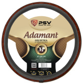 Оплётка на руль  PSV ADAMANT (PRESTIGE) Fiber (Серый) M