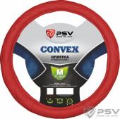 Оплётка на руль PSV CONVEX (Красный) M
