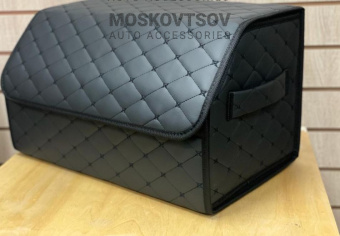 Органайзер черный-черный (50х30х30) БАБОЧКА на липучке оптом 