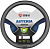 Оплётка на руль  PSV ASTERIA (Черный) M Оплётка на руль  PSV ASTERIA (Черный) M