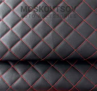 Материал 40 м. черный-красная