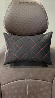 CRAFT лен черный -красный